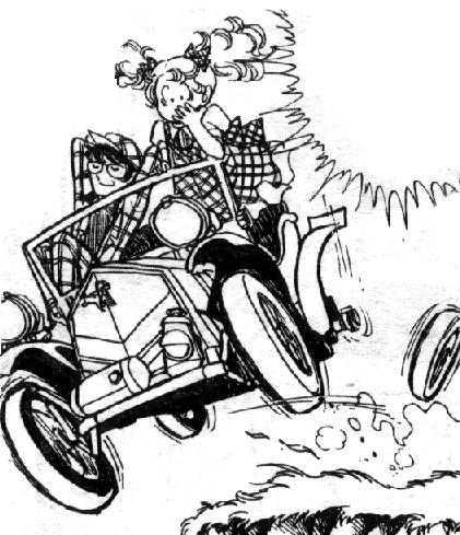 Dans la voiture d'Alistair